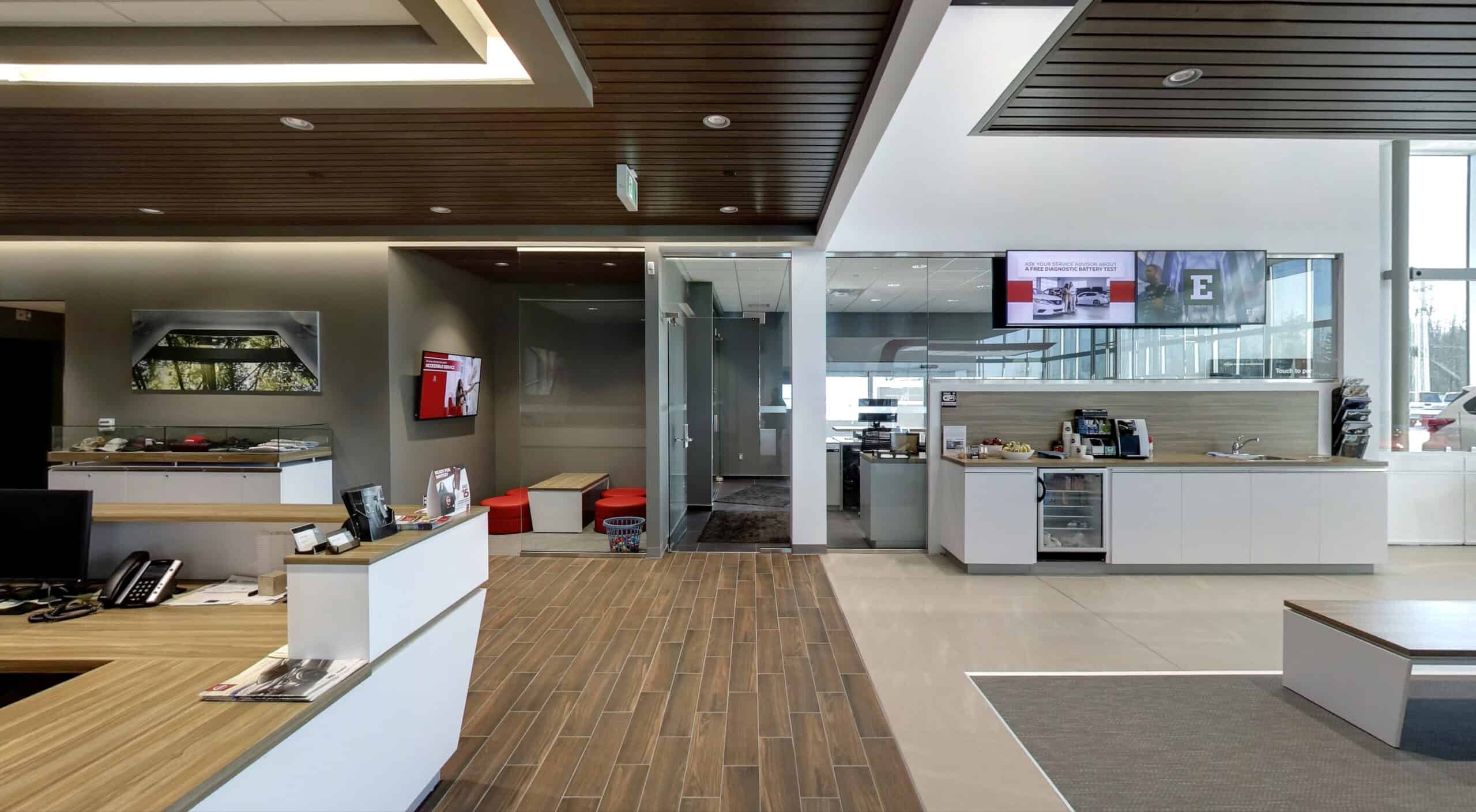 Cornwall Nissan Service Lounge