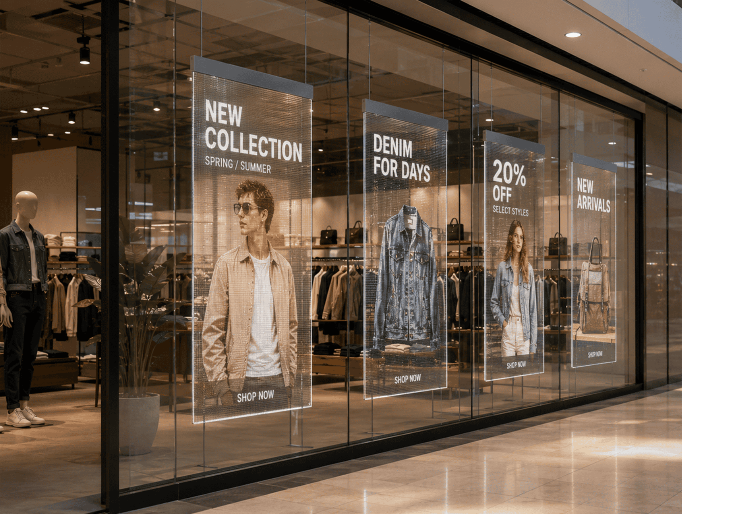 retail mens mall store npg glass v01 retail mens mall store npg glass v01