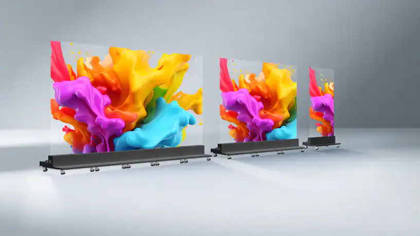 Transparent LED Kiosk Flexible Configuration